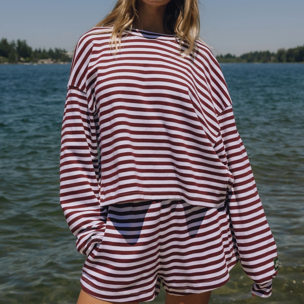 Daily Drills Bodega Stripe Shorts Set